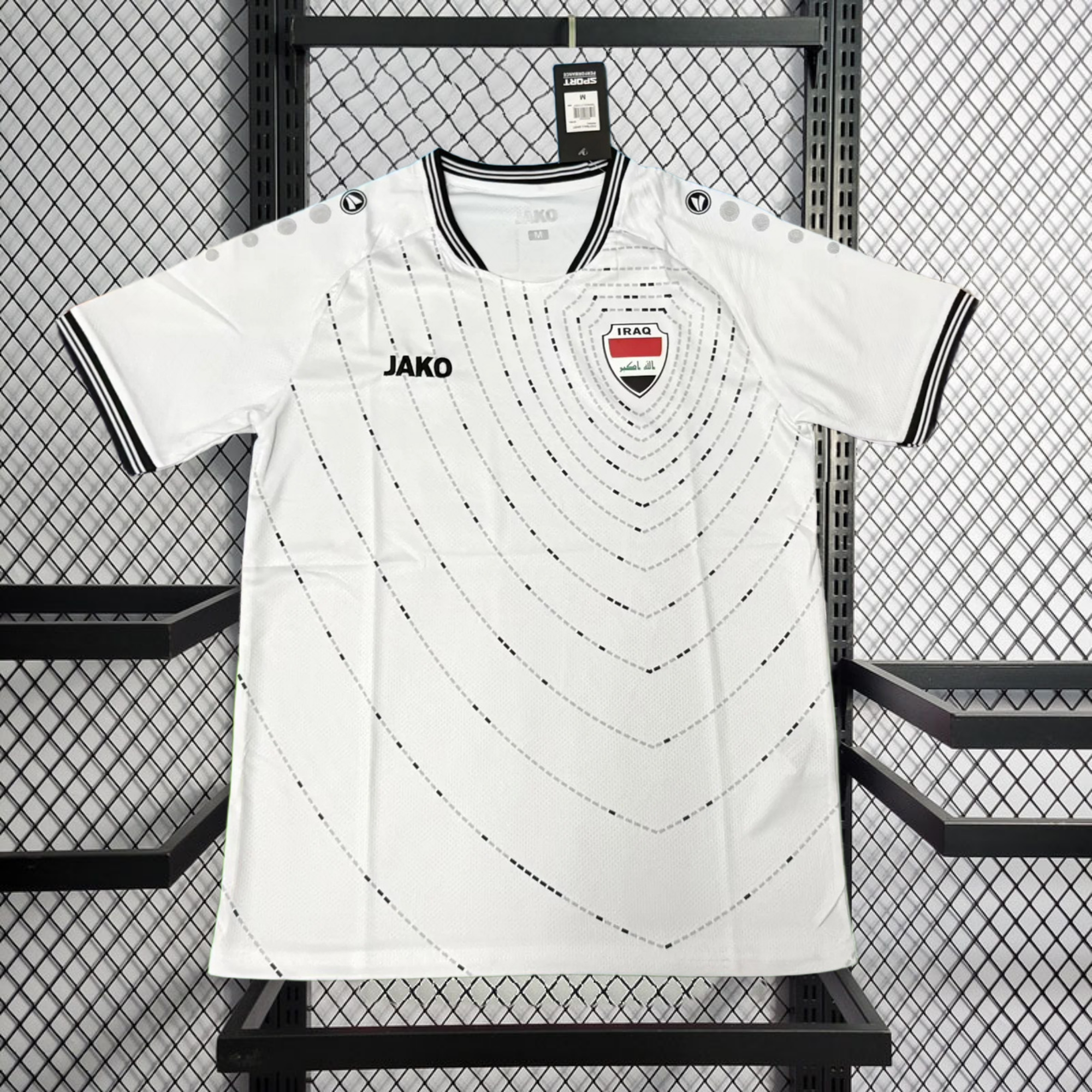 2026 Iraq White Football jersey