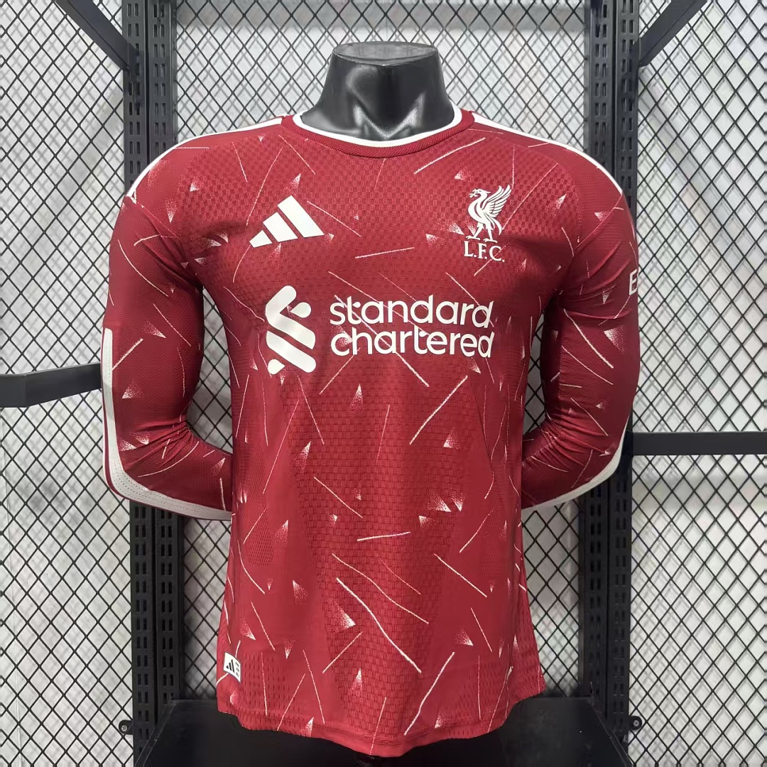 Player 2026-27 Liverpool Home Long sleeves Football jersey