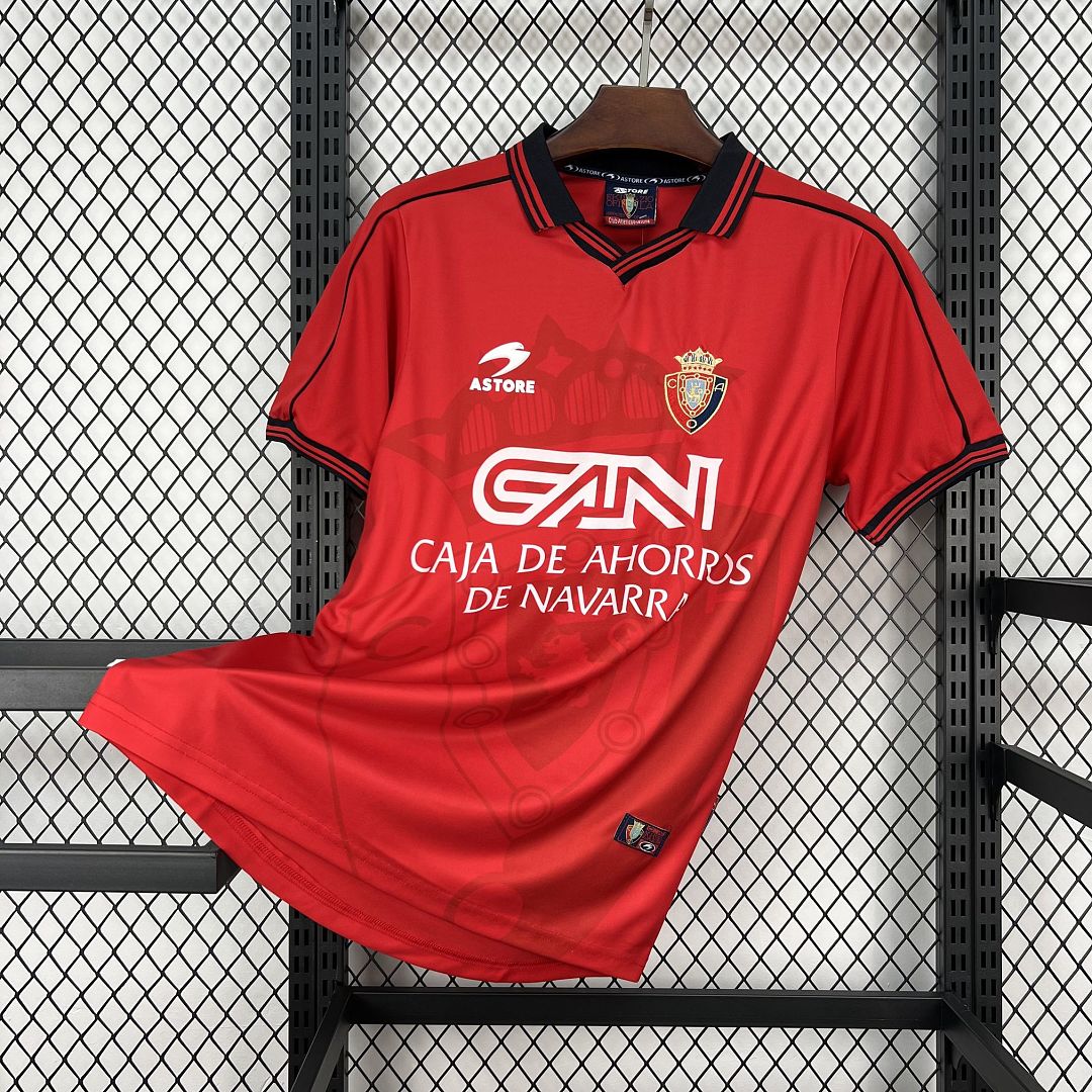 Retro 1998-00 Real Zaragoza Home Retro Football jersey