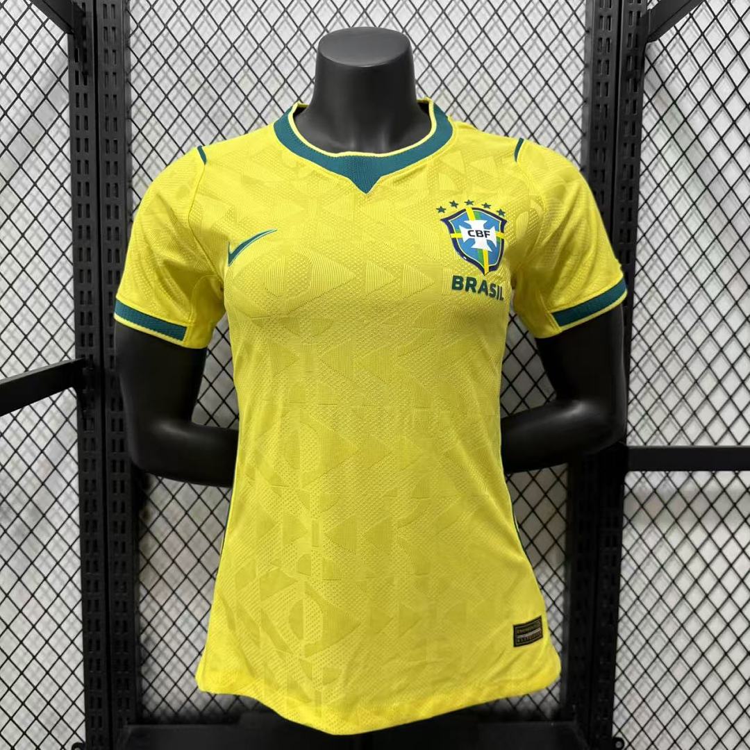 Player Women 2026 Brazil Home Football jersey