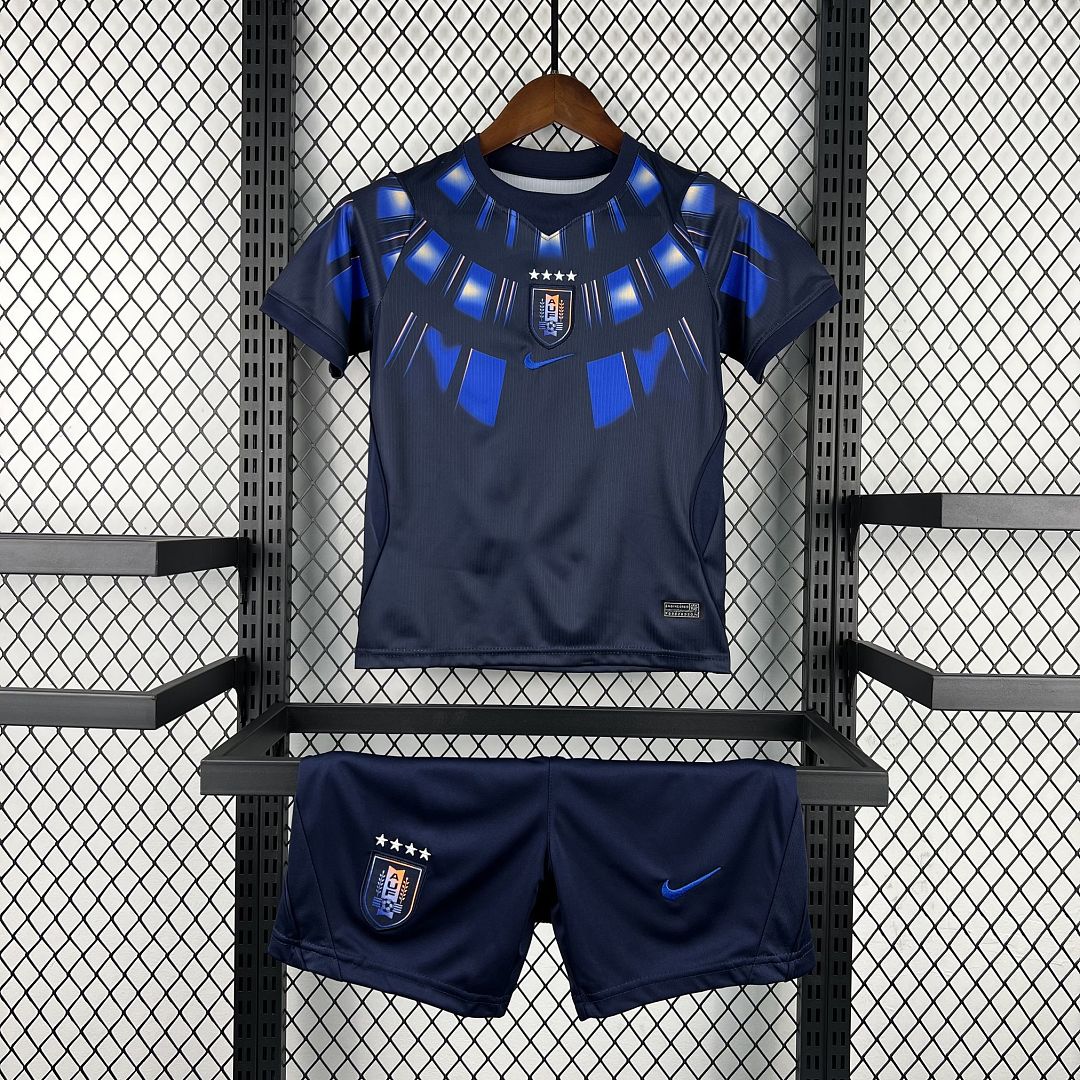 2026 Uruguay Away kids Football jersey