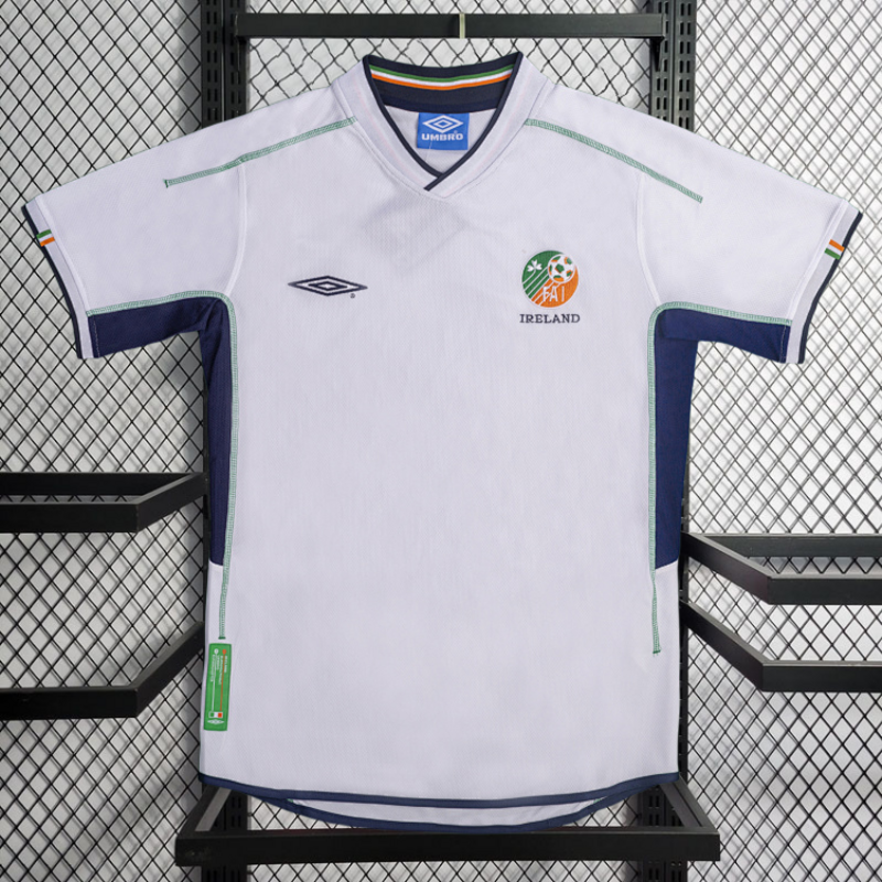 Retro 2002 Republic of Ireland Away Retro football jersey