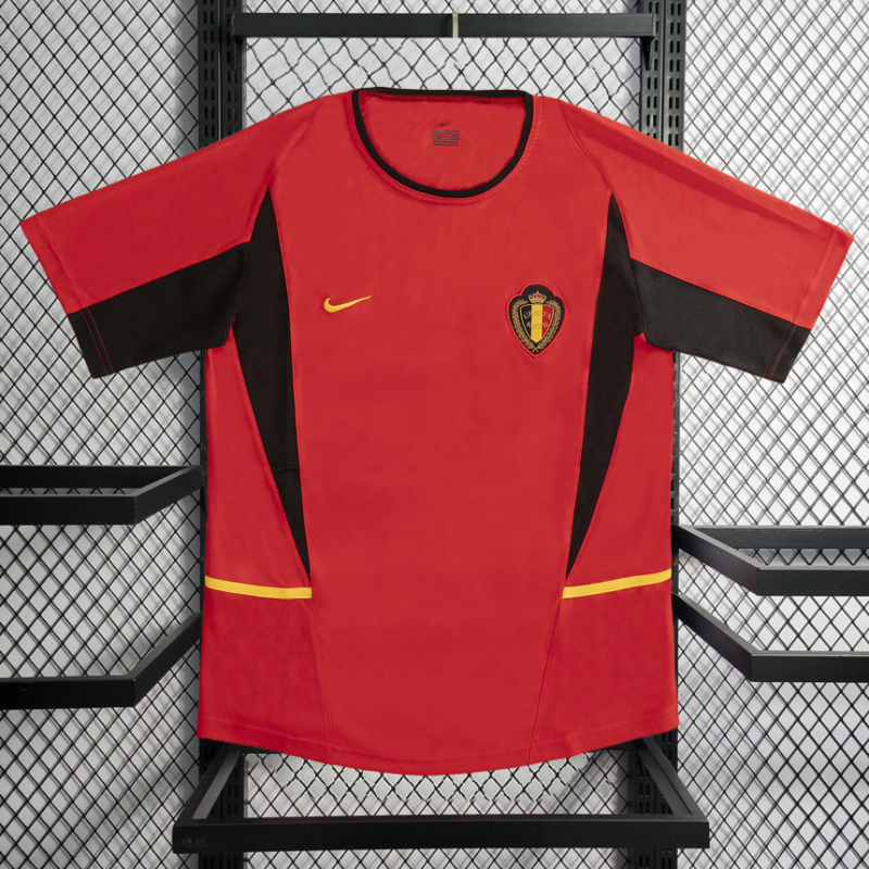 Retro 2002 Belgium Home Retro Football jersey