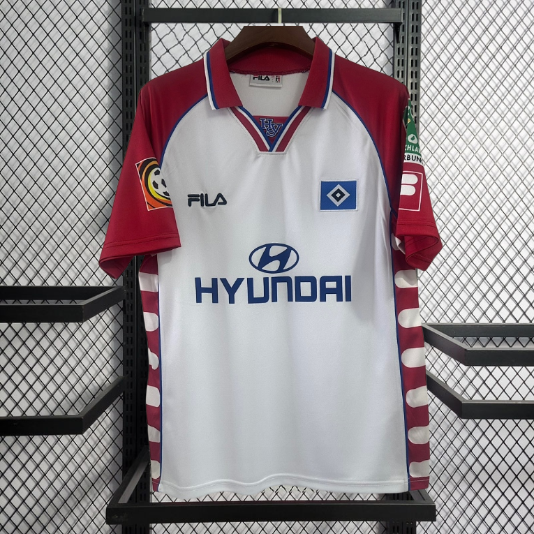 Retro 2000 Hamburger SV Home Retro Football jersey