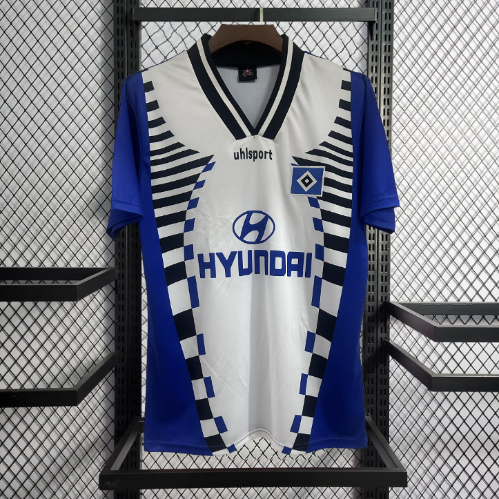 Retro 1996-97 Hamburger SV Away Retro Football jersey