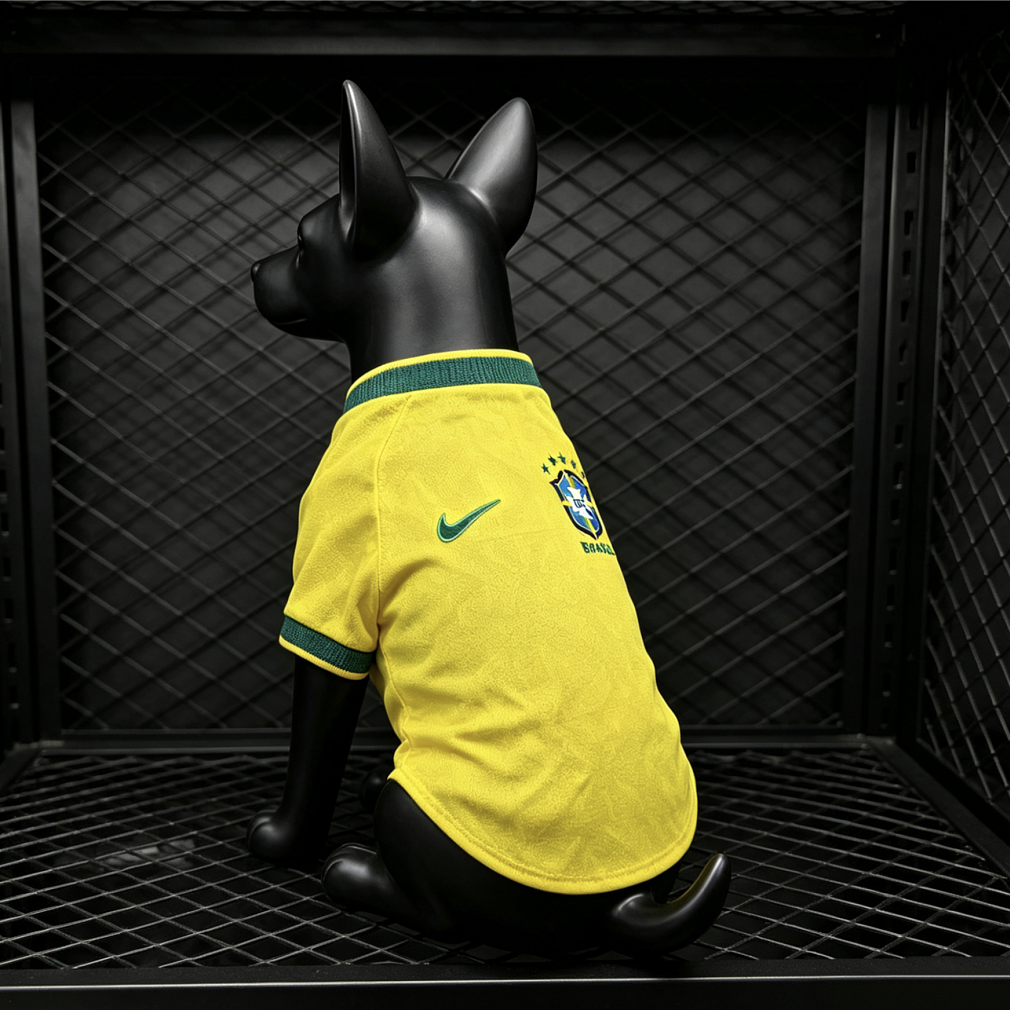 2026 Pet Brazil Home Football jersey