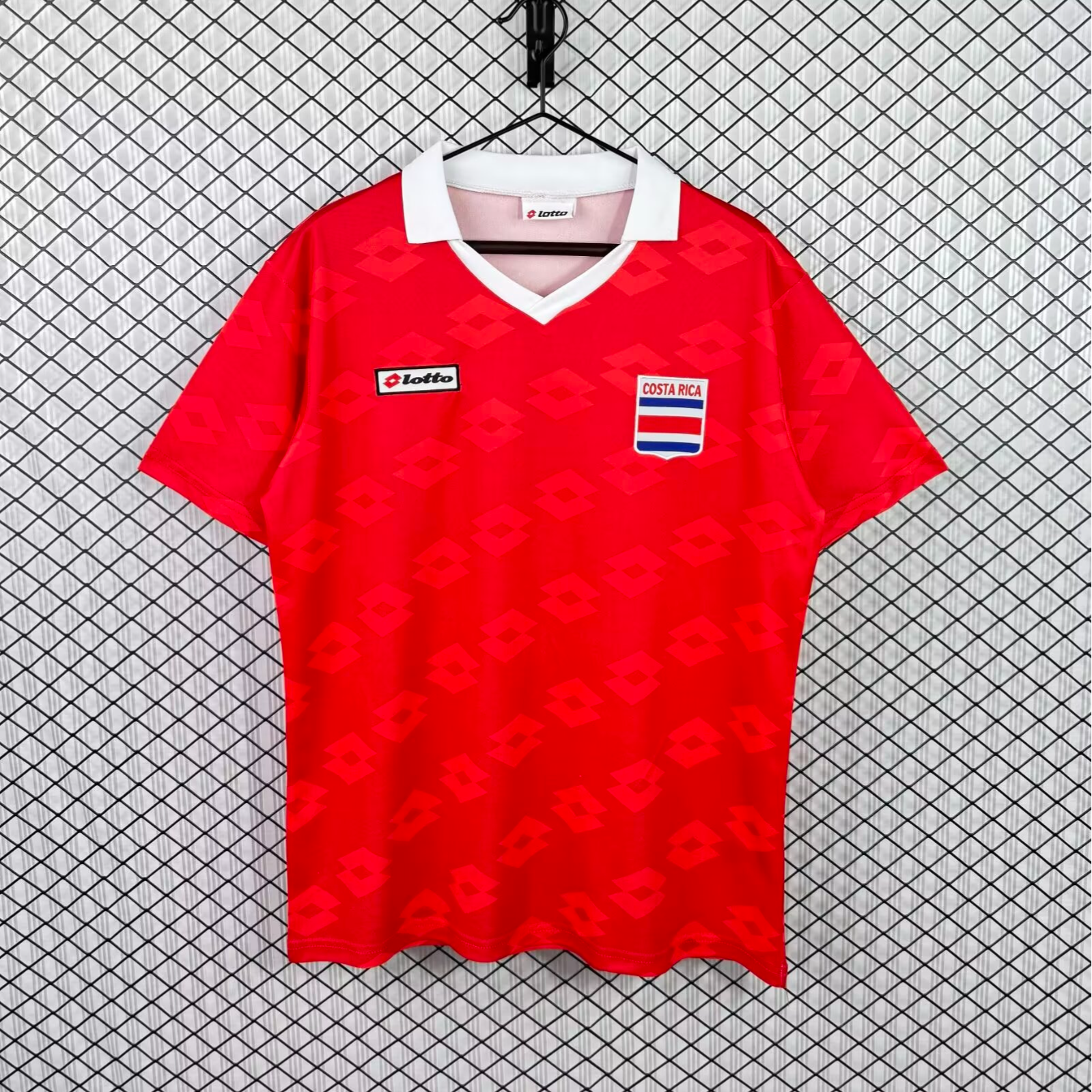 Retro 1990 Costa Rica Home Retro Football jersey