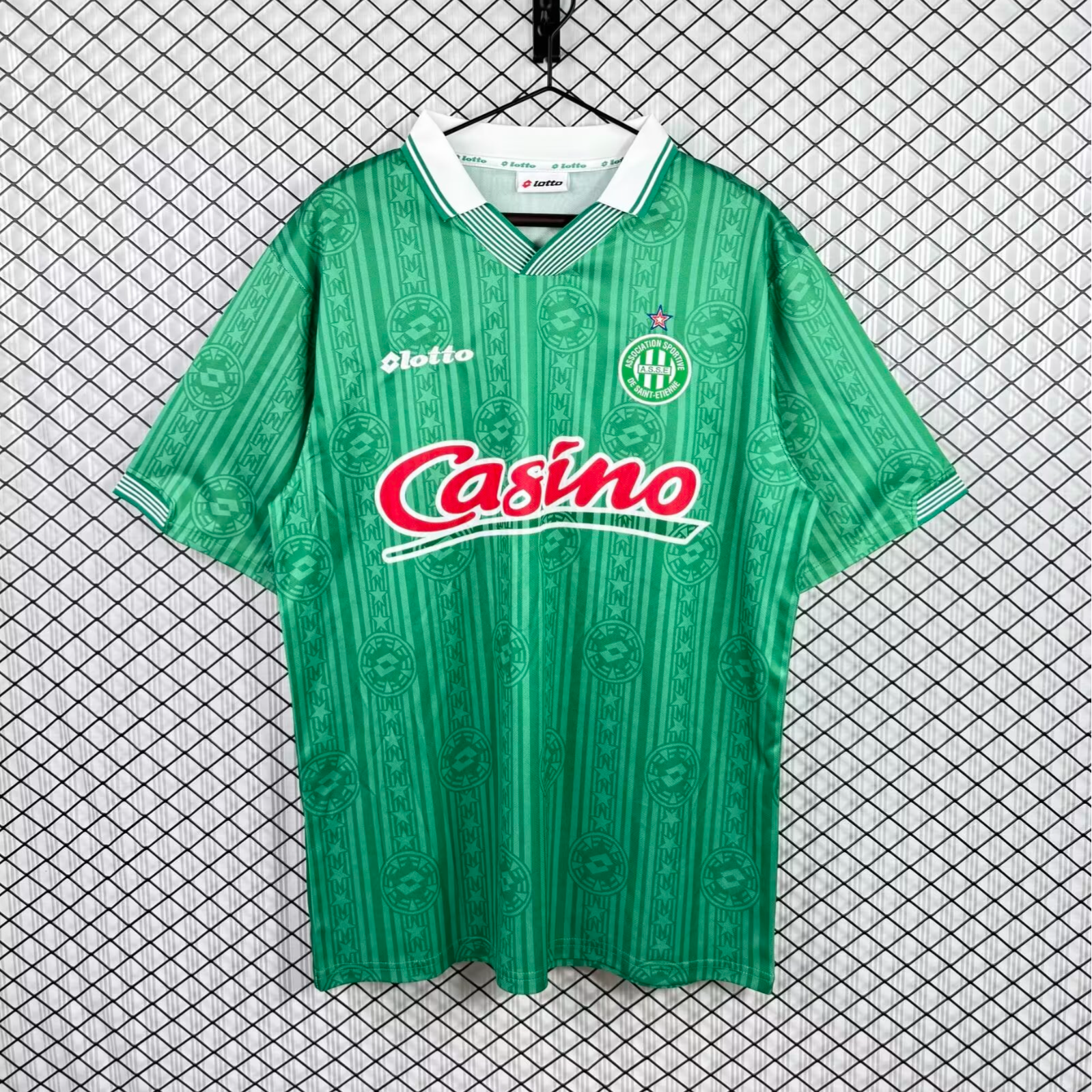 Retro 1997-98 Saint Etienne Home Retro Football jersey