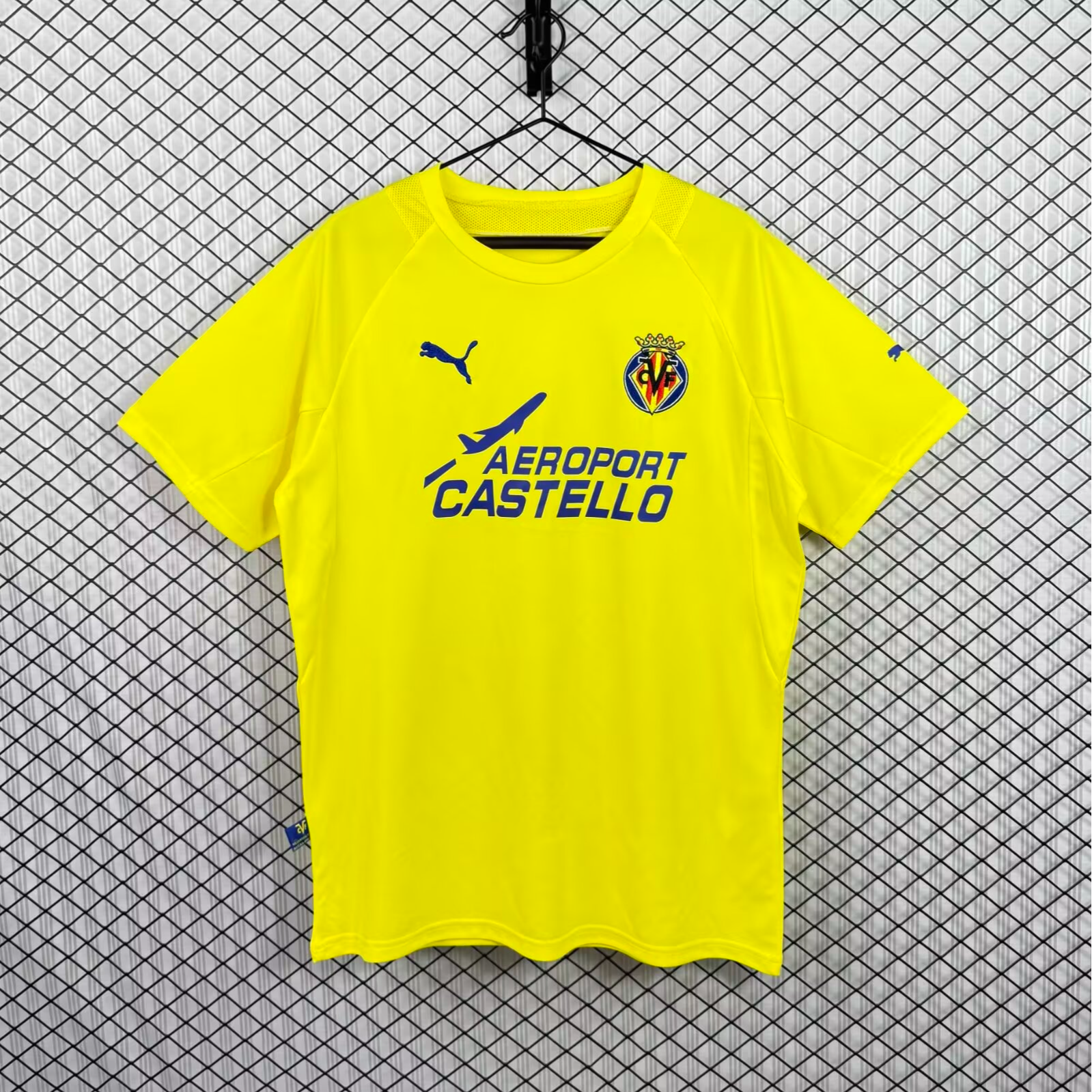 Retro 2005-06 Villarreal Home Retro Football jersey