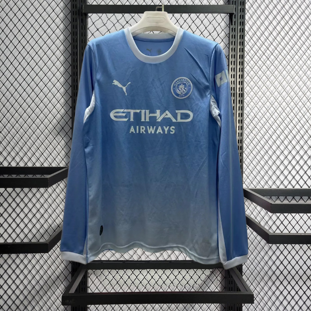 2026-27 Manchester City Home Long sleeve football jersey