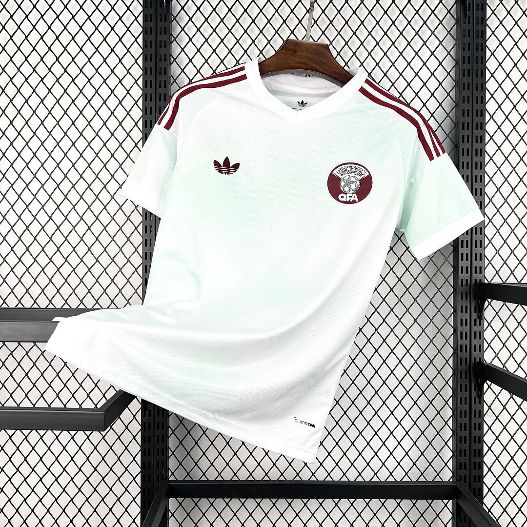 2026 Qatar Away Football jersey