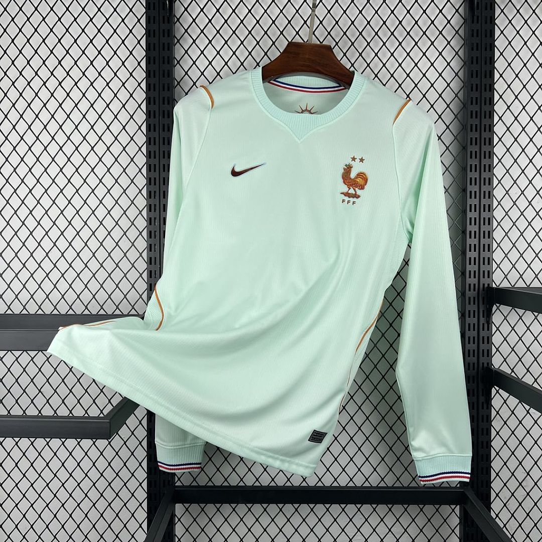 2026 France Away Long sleeves Football jersey