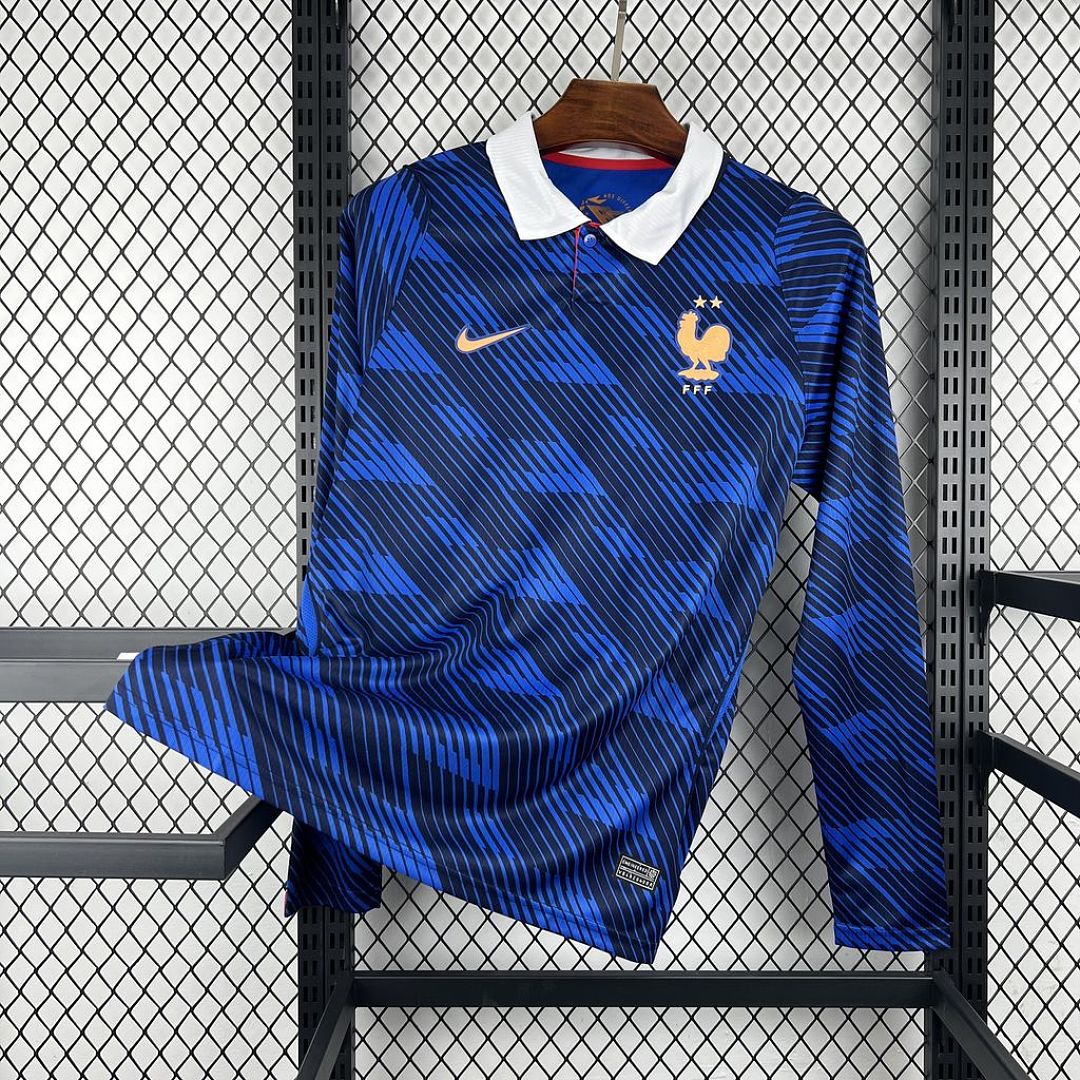2026 France Home Long sleeves Football jersey