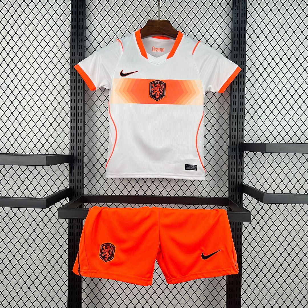 2026 Netherlands Away kids Football jersey