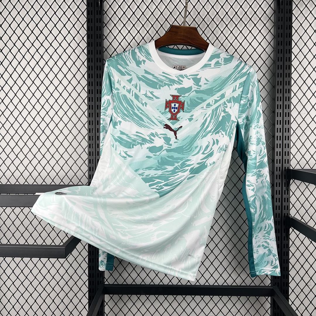 2026 Portugal Away Long sleeves Football jersey