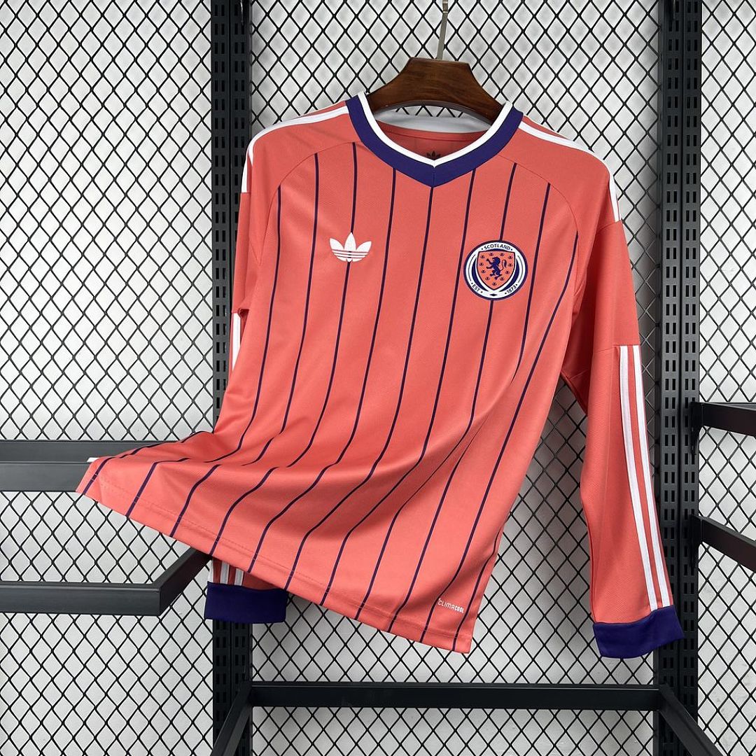 2026 Scotland Away Long sleeve football jersey
