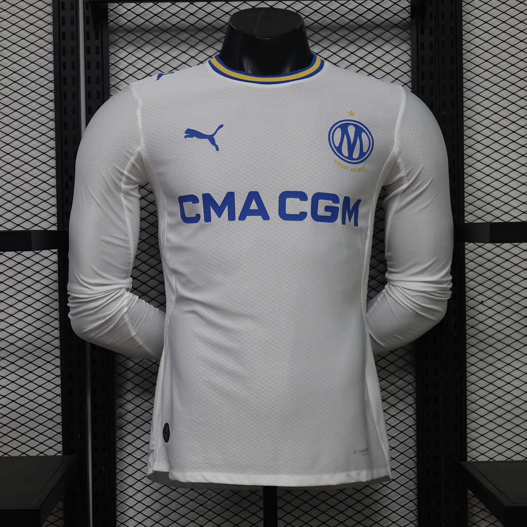 2026-27 Marseille OM Home Long sleeves Football jersey