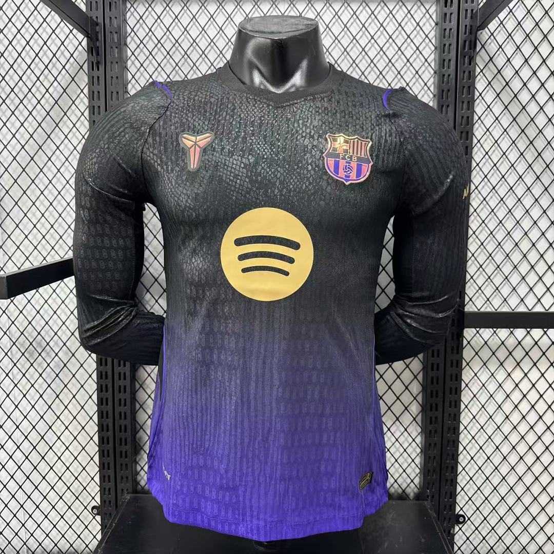 Player 2026-27 Barcelona Away Long sleeves Football jersey