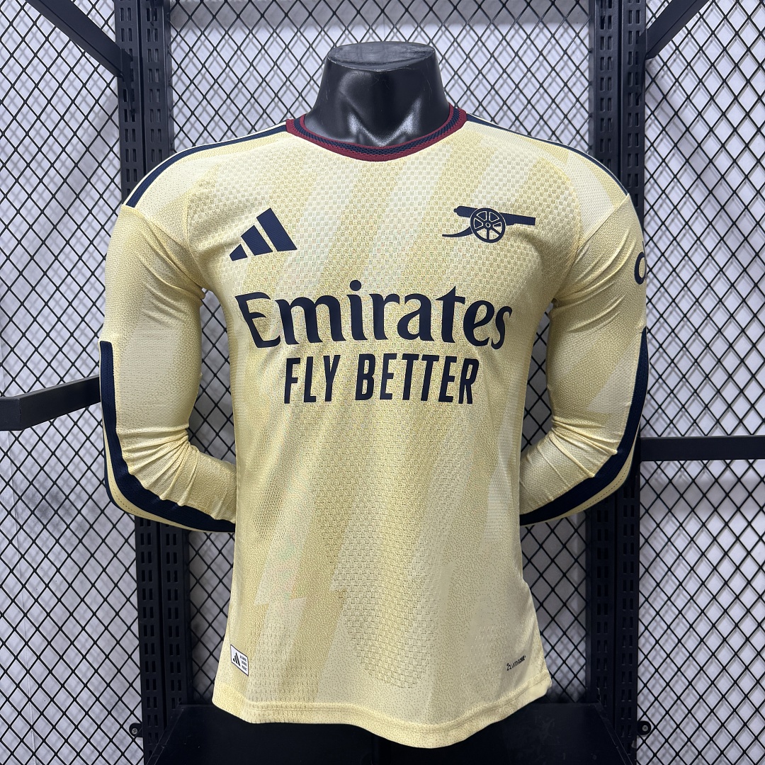 Player 2026-27 Arsenal Third Away Long sleeves Football jersey