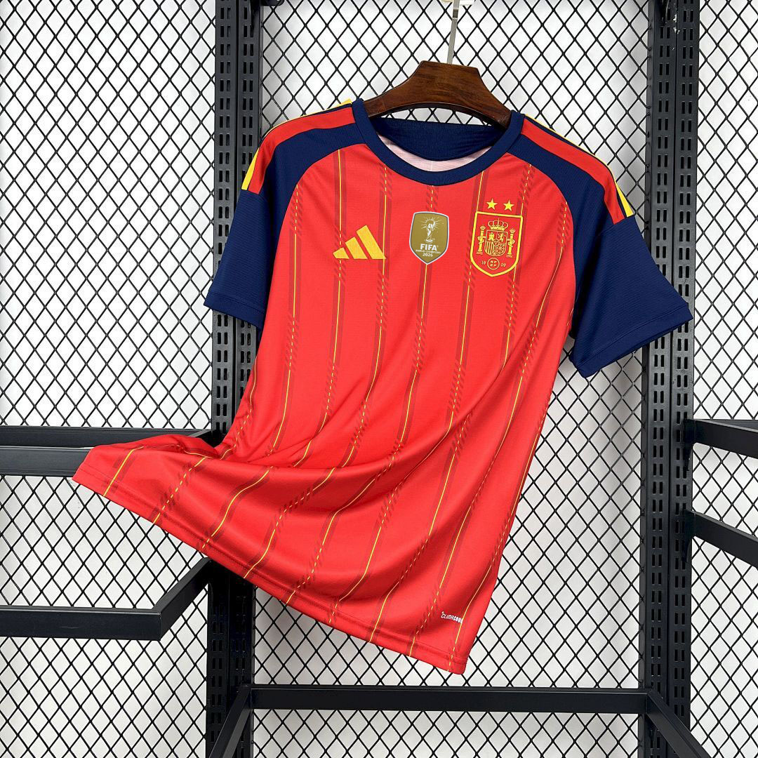 2026 Spain Home champion Football jersey