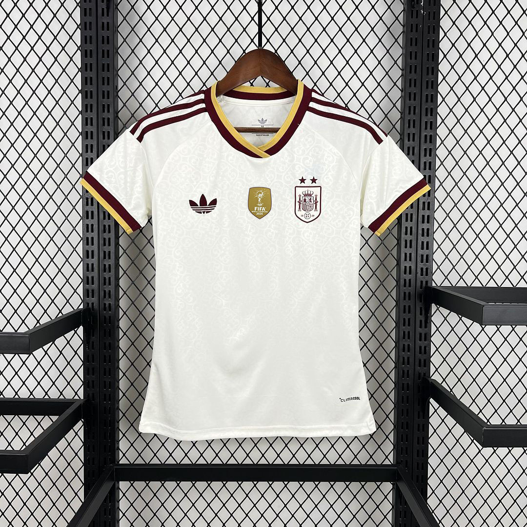 Womens 2026 Spain Away champion Football jersey