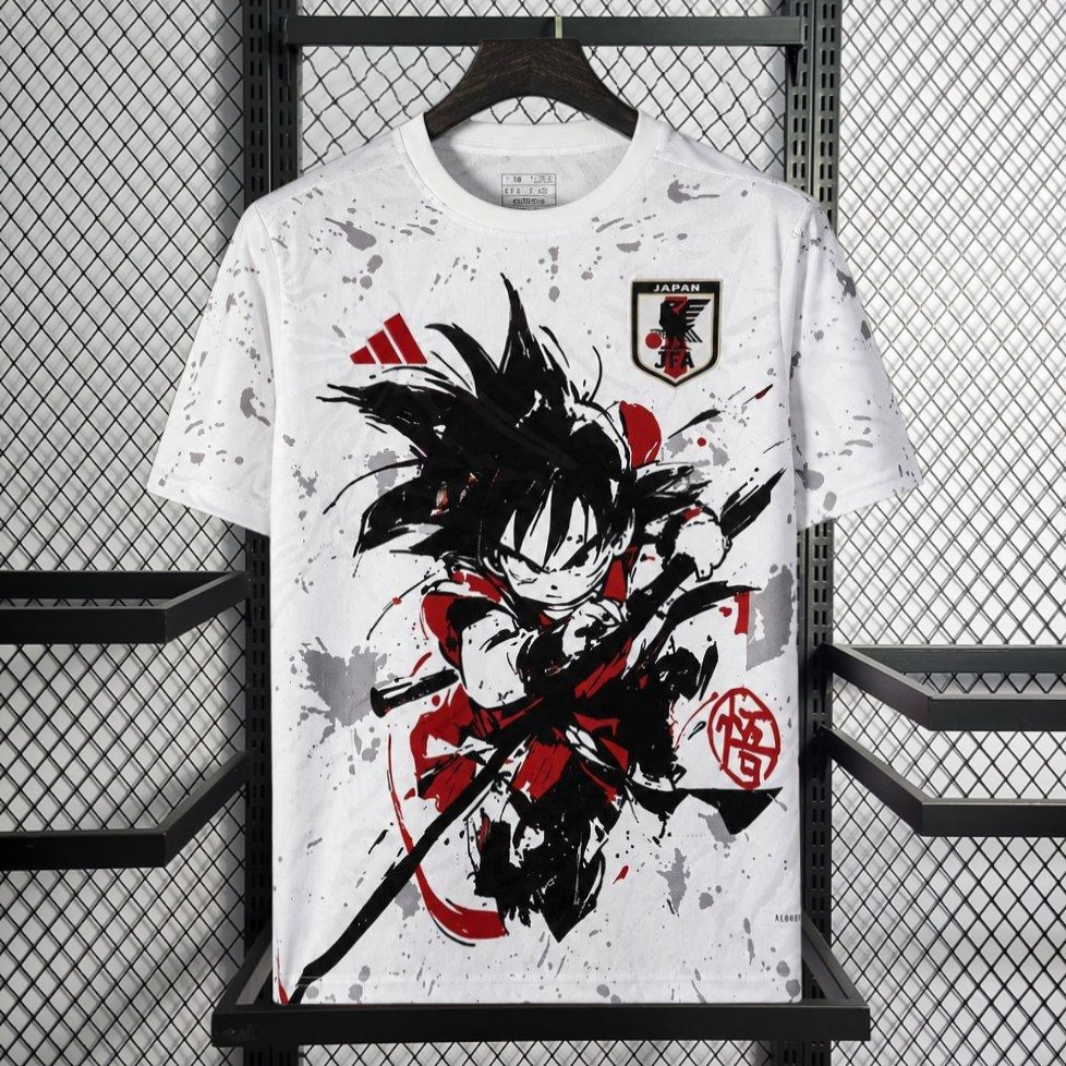 2026 Japan x Dragon Ball White Special Edition Football jersey