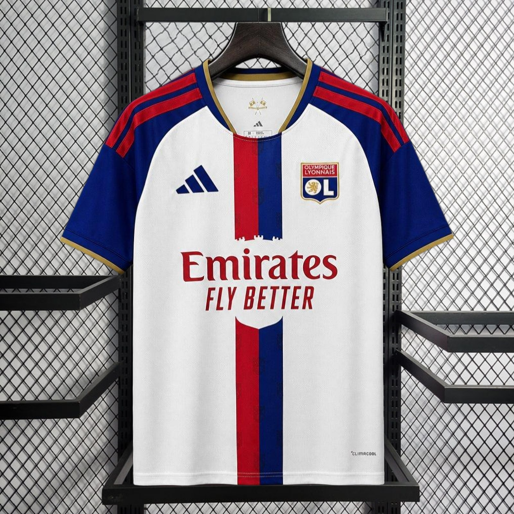 2026-27 Lyon OL Home Olympique Lyonnais Football jersey