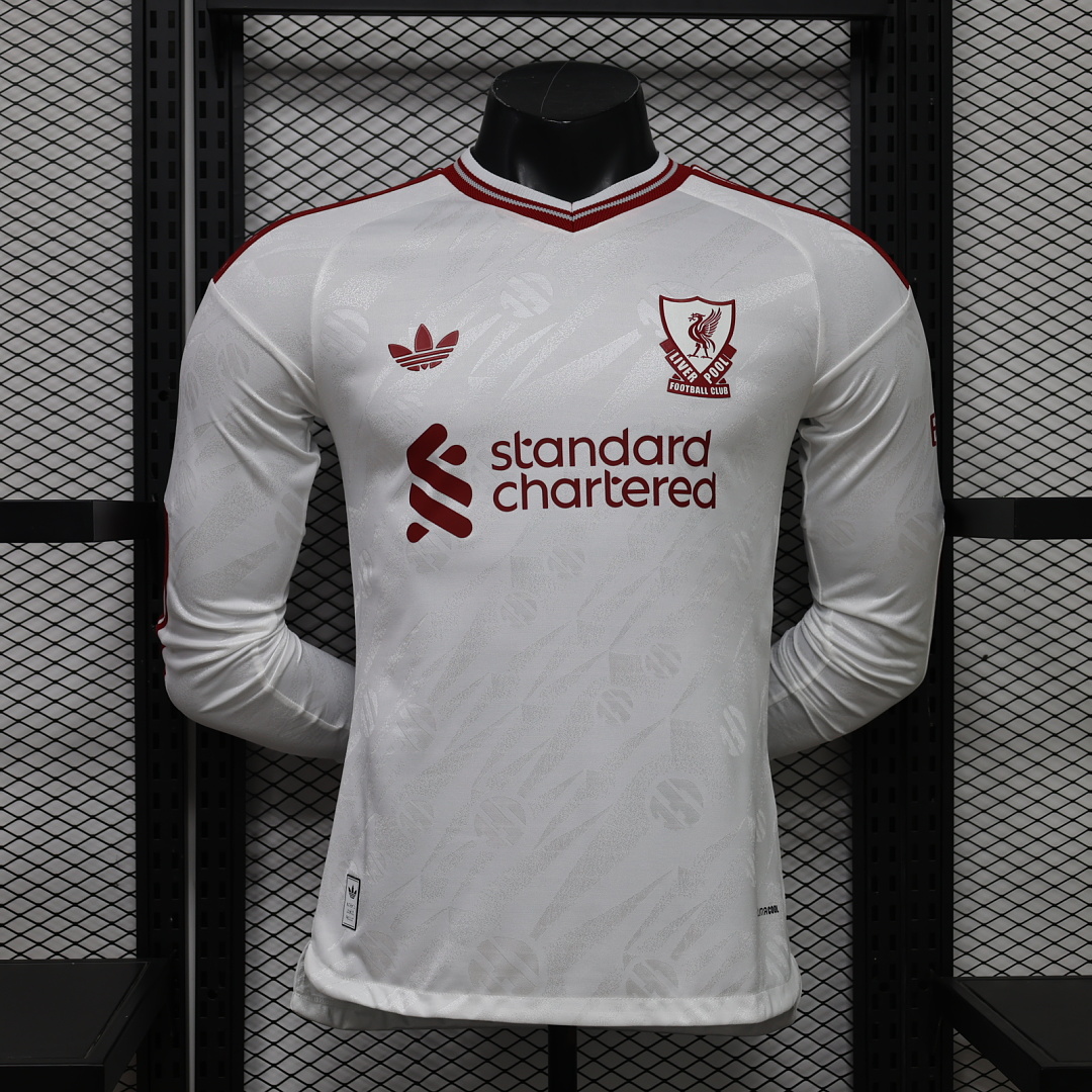 Player 2026-27 Liverpool Away Long sleeves Football jersey