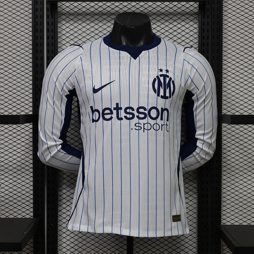 Player 2026-27 Inter Milan Away Long sleeves Football jersey