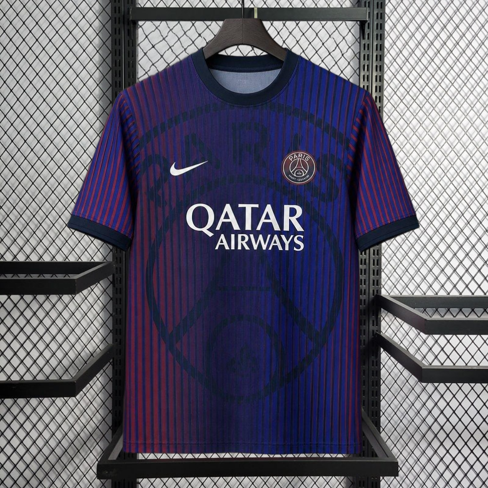 2026-27 PSG Pre-Match Purple Football jersey