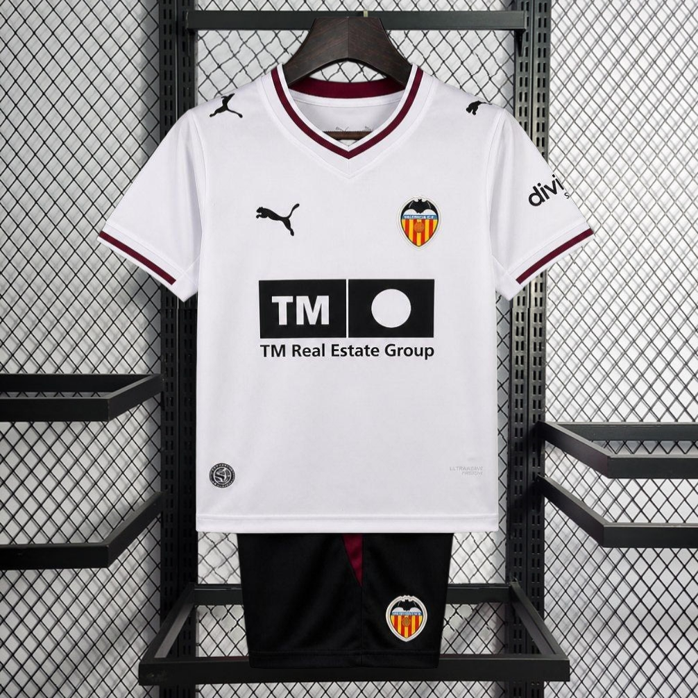 2026-27 Valencia Home KIDS Football jersey