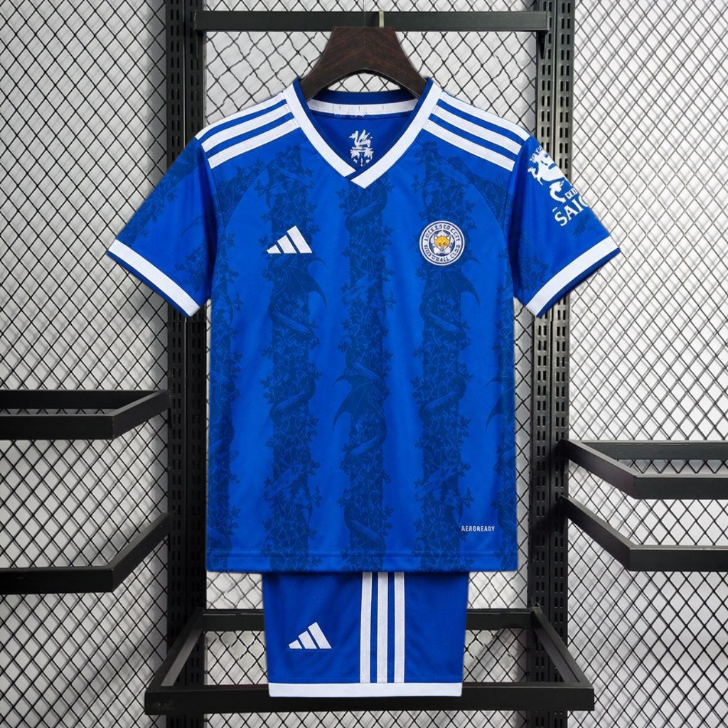2026-27 Leicester City Home KIDS Football jersey