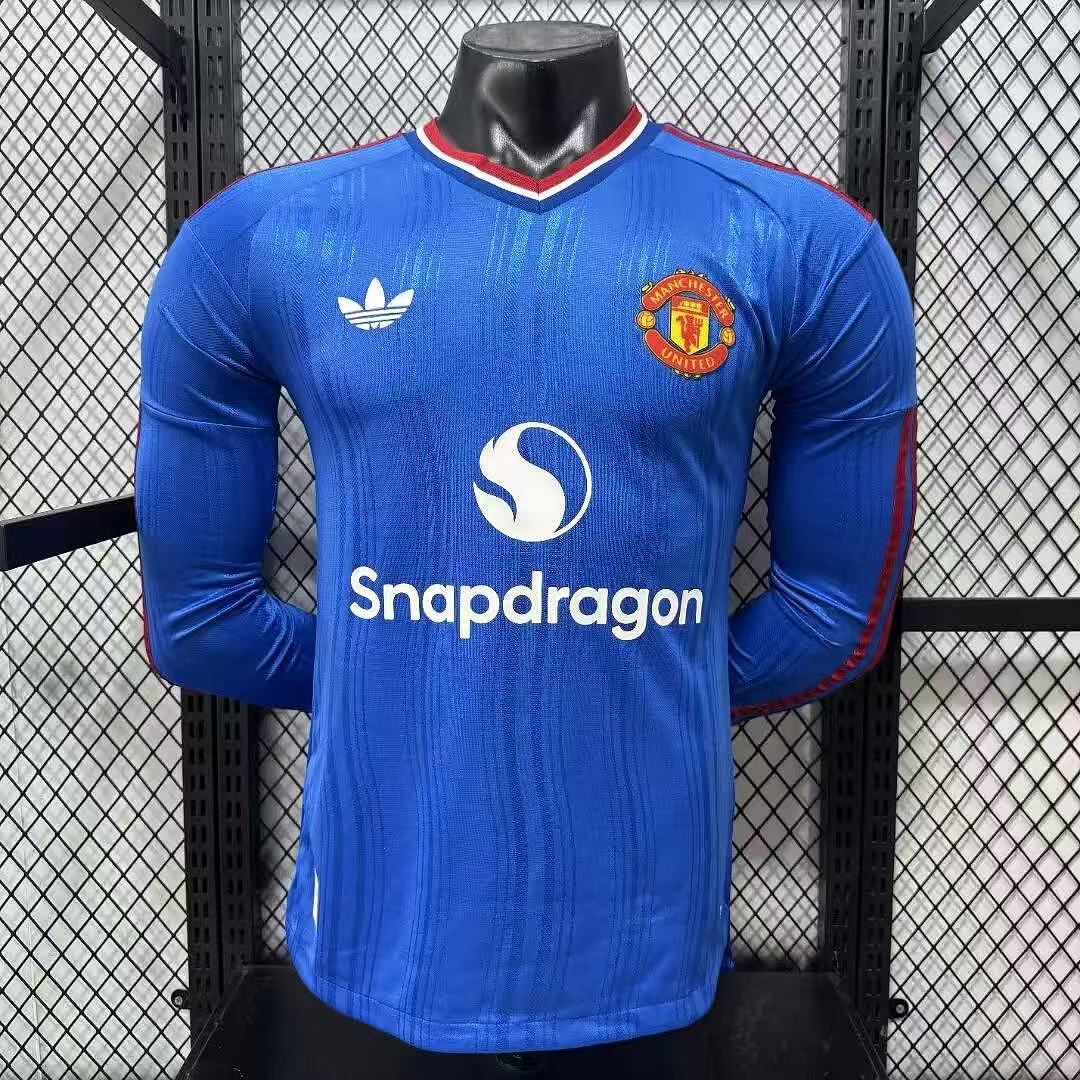Player 2026-27 Manchester United Away Long sleeves Football jersey