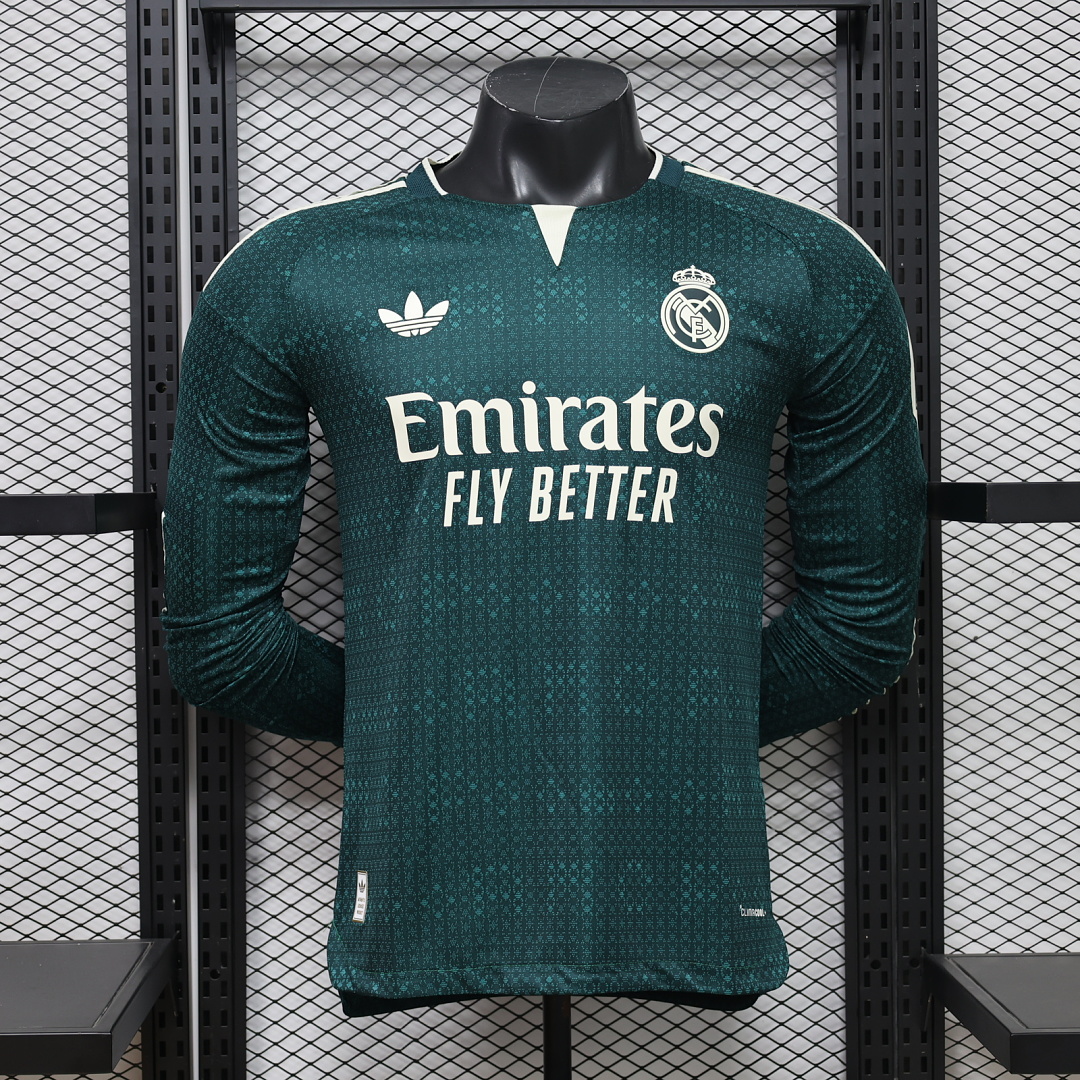 Player 2026-27 Real Madrid Away Long sleeves Football jersey