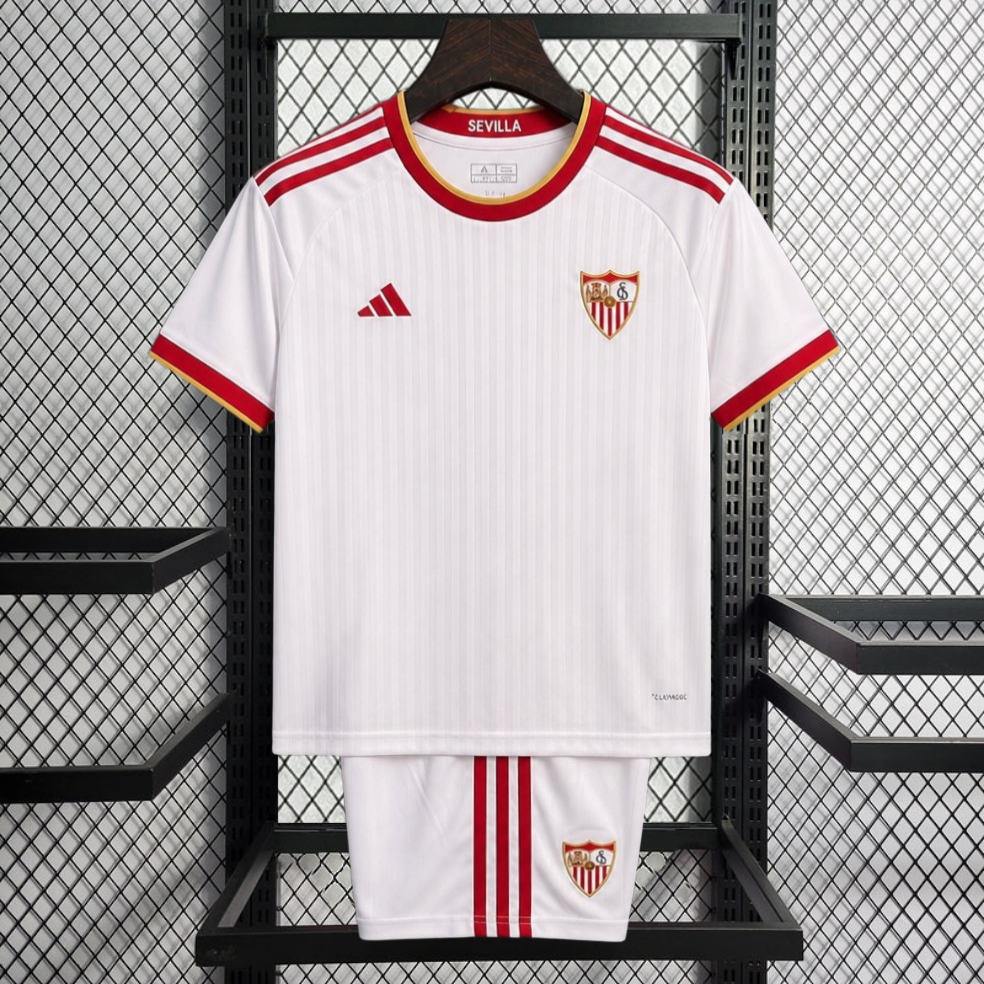 2026-27 Sevilla Home KIDS Football jersey
