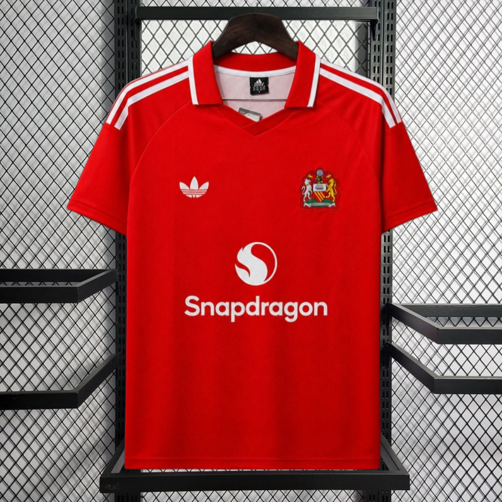 2026-27 Manchester United 125th Anniversary Fourth Red Football jersey