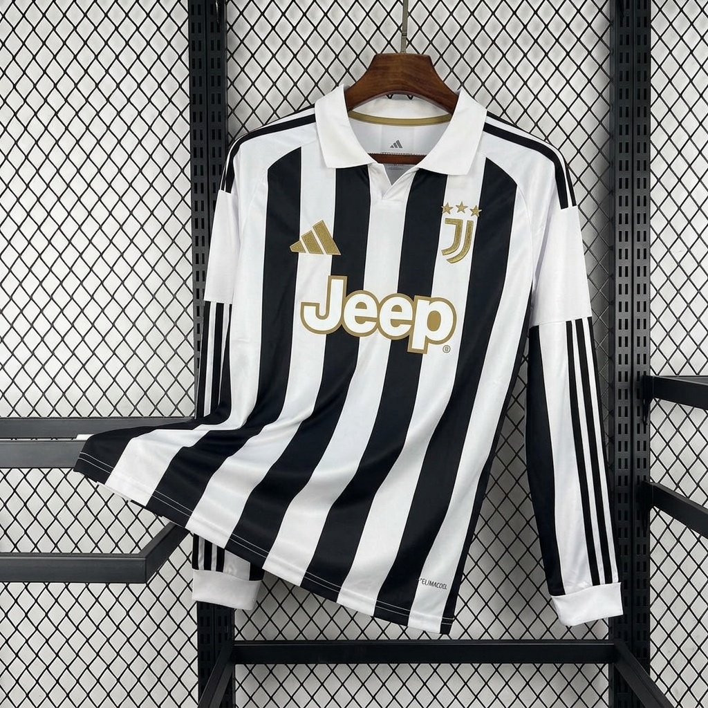 2026-27 Juventus Home Long sleeves Football jersey