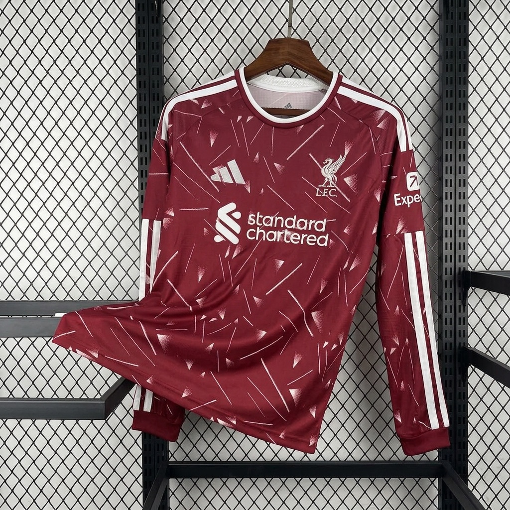 2026-27 Liverpool Home Long sleeves Football jersey