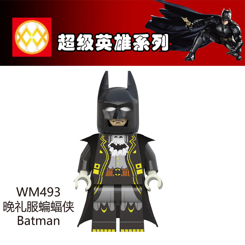 WM6027 DC superhero Batman mini figures juguetes mini toys building blocks sets Toys for kids