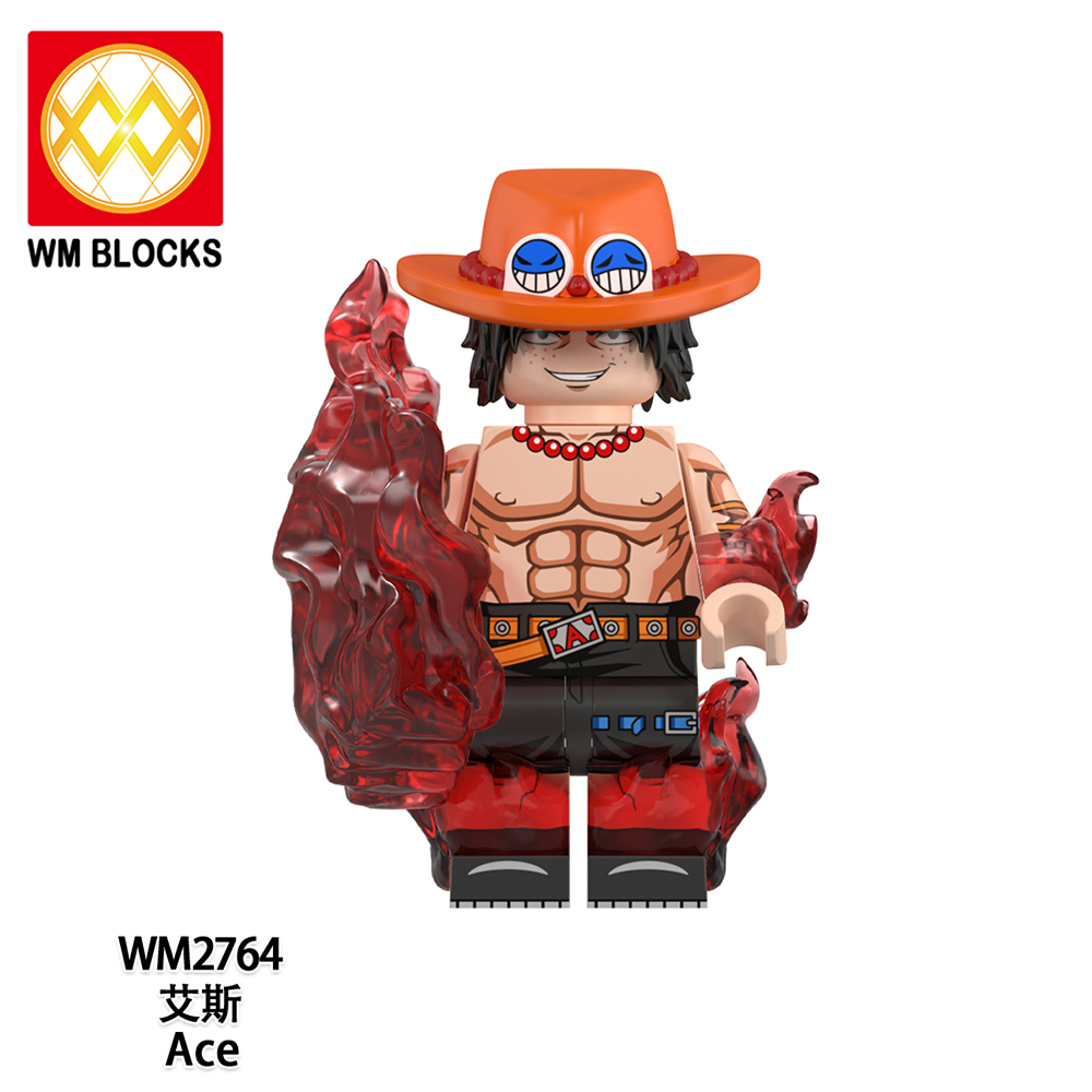 WM6189 lego Anime ONE PIECE nika luffy nami sanji kaidou sabo Monkey ace mini figures juguetes mini toys building blocks sets Toys for kids