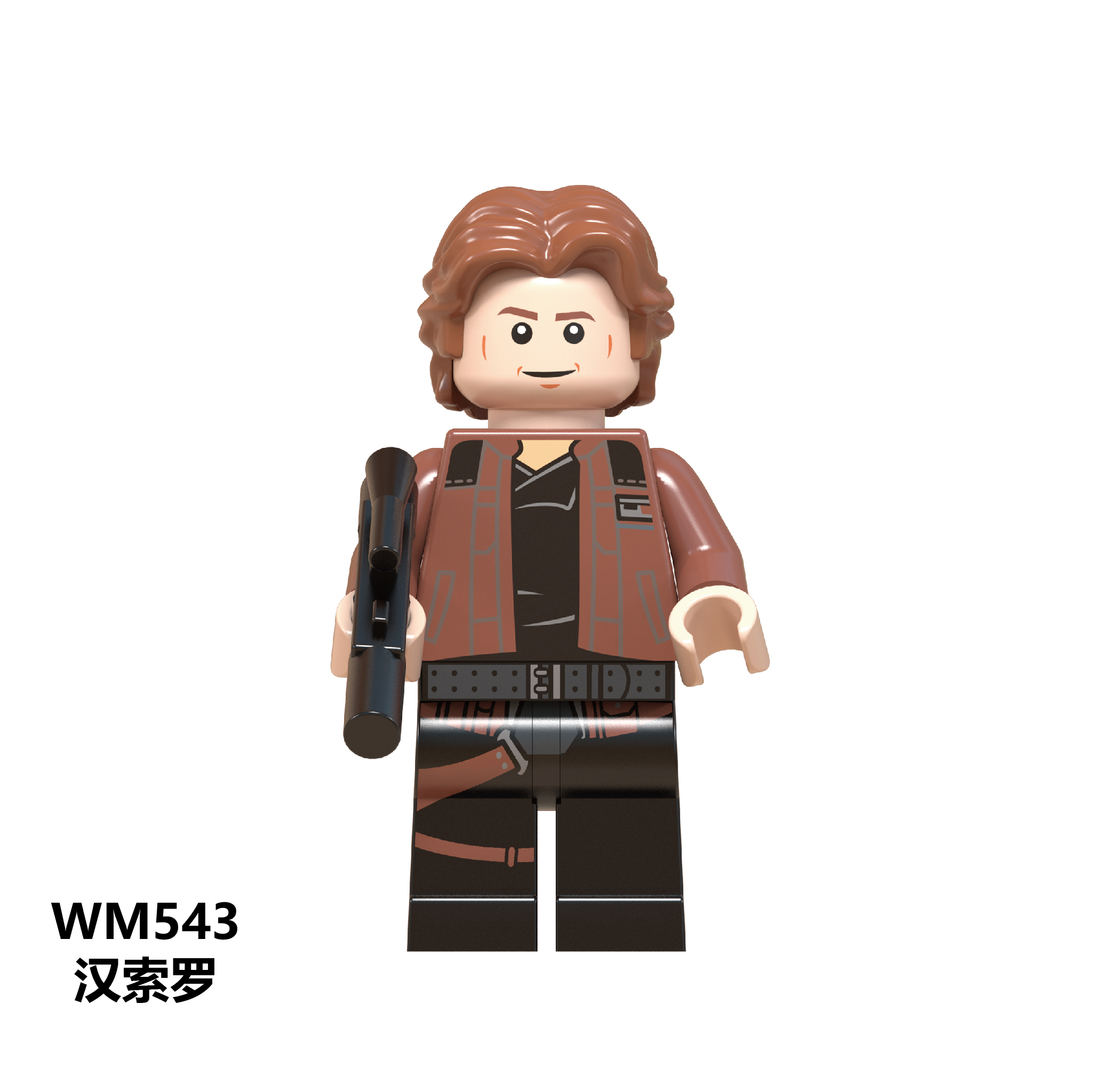 WM6039 Star wars Hansolo Luke Lucas mini figures juguetes mini toys building blocks sets Toys for kids
