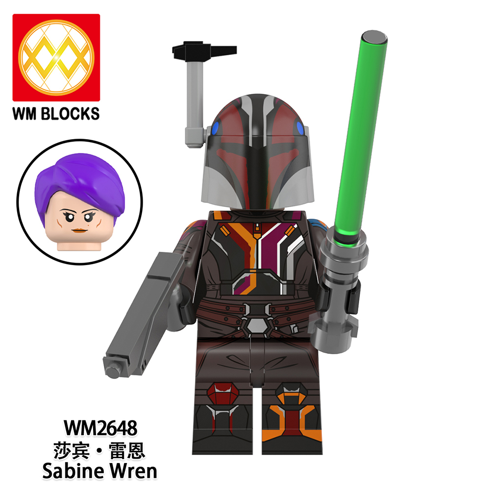 WM6174 lego Star wars Ahsoka tano guard thrawn thrawn mini figures juguetes mini toys building blocks sets Toys for kids