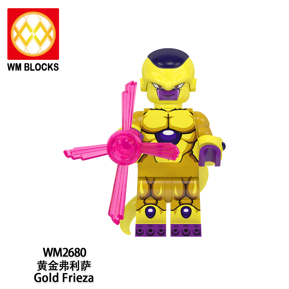 WM6178 lego Anime Dragon Ball goku Vegeta piccolo birusu broli buu mini figures juguetes mini toys building blocks sets Toys for kids