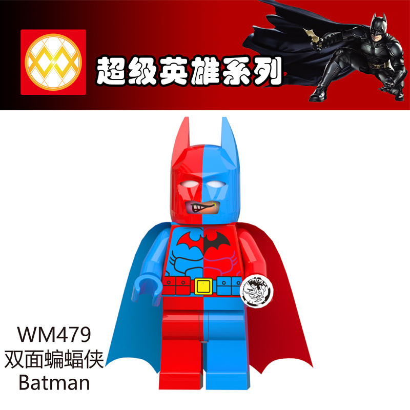 WM6027 DC superhero Batman mini figures juguetes mini toys building blocks sets Toys for kids