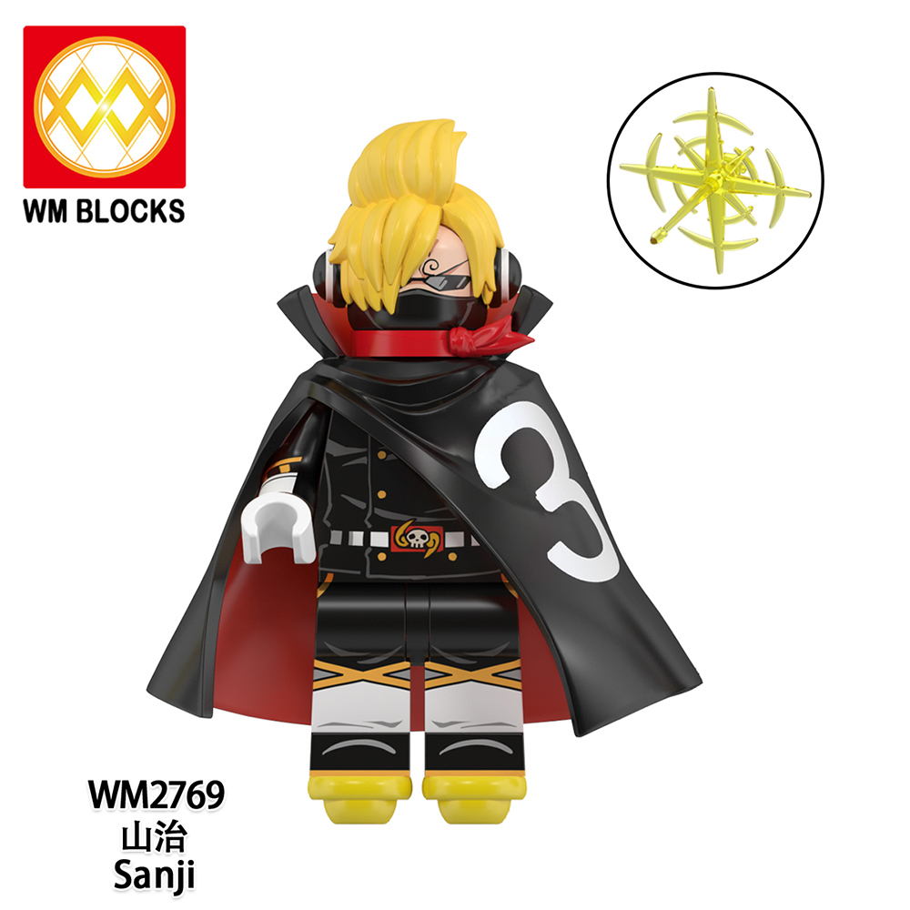 WM6189 lego Anime ONE PIECE nika luffy nami sanji kaidou sabo Monkey ace mini figures juguetes mini toys building blocks sets Toys for kids
