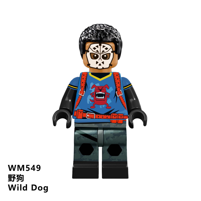 WM6038 DC superhero Batman Robin eradicator wild dog nightcrawler mini figures juguetes mini toys building blocks sets Toys for kids