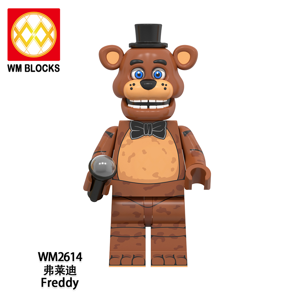 WM6170 lego FNAF five nights five nights at freddy's mini figures juguetes mini toys building blocks sets Toys for kids