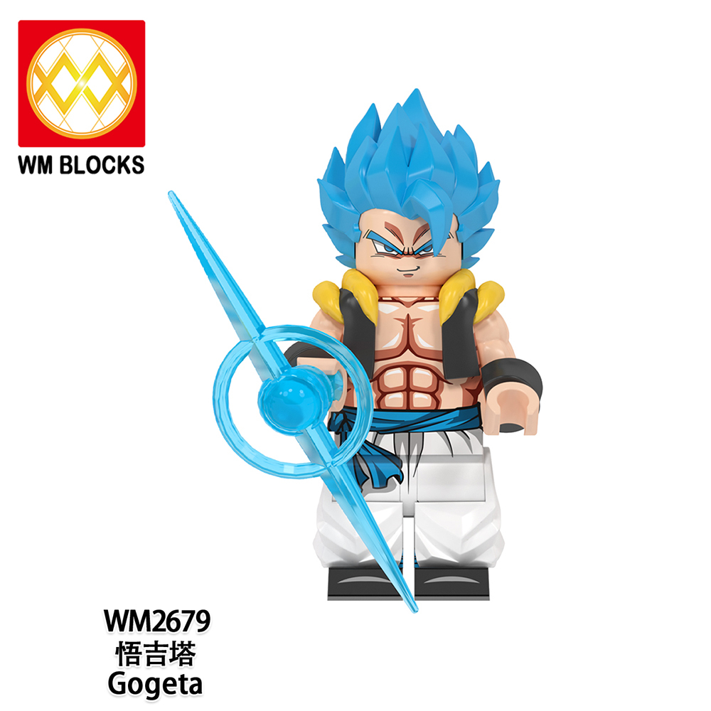WM6178 lego Anime Dragon Ball goku Vegeta piccolo birusu broli buu mini figures juguetes mini toys building blocks sets Toys for kids