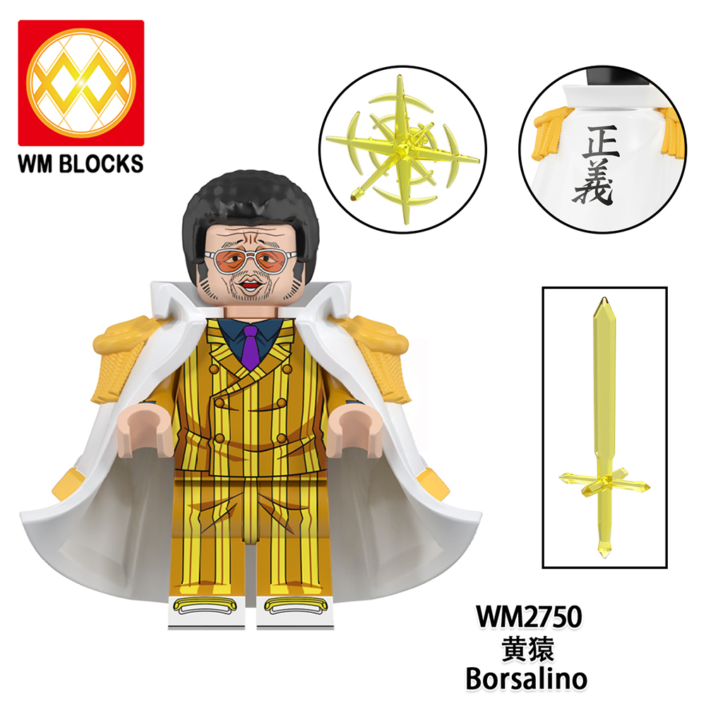 WM6187 lego Anime ONE PIECE luffy nami sanji Monkey mini figures juguetes mini toys building blocks sets Toys for kids