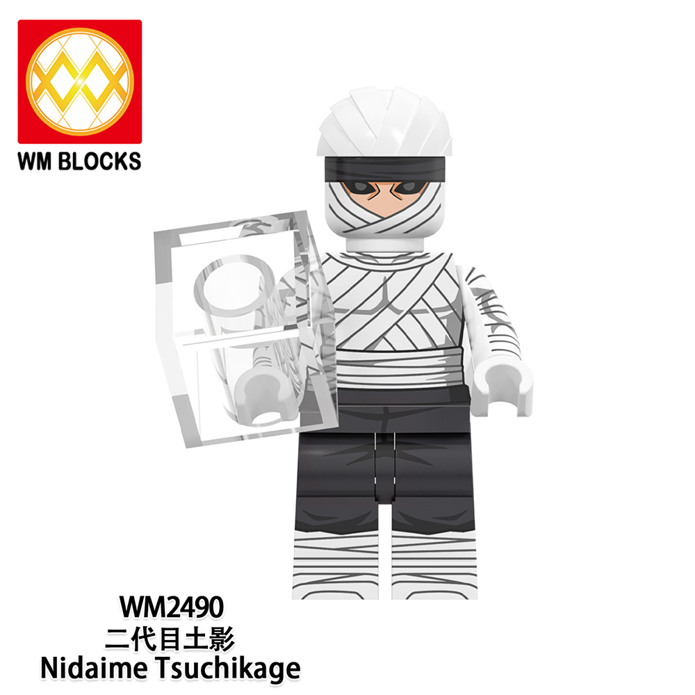 WM6154 lego Anime Naruto Yakushi kabuto Hozuki gengetsu Tenten mini figures juguetes mini toys building blocks sets Toys for kids